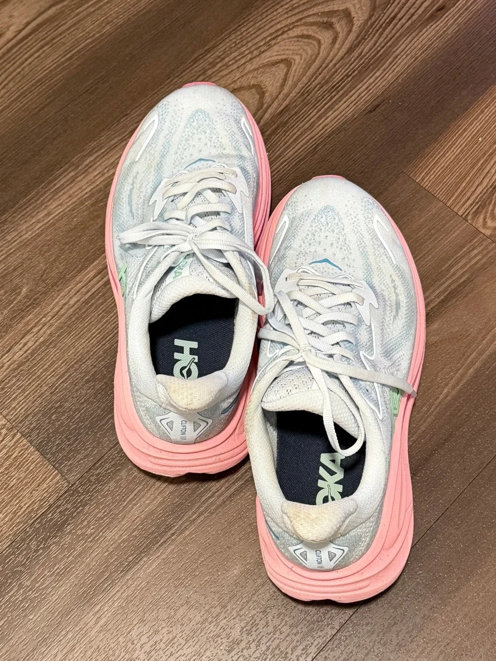 Hoka breathable mesh
